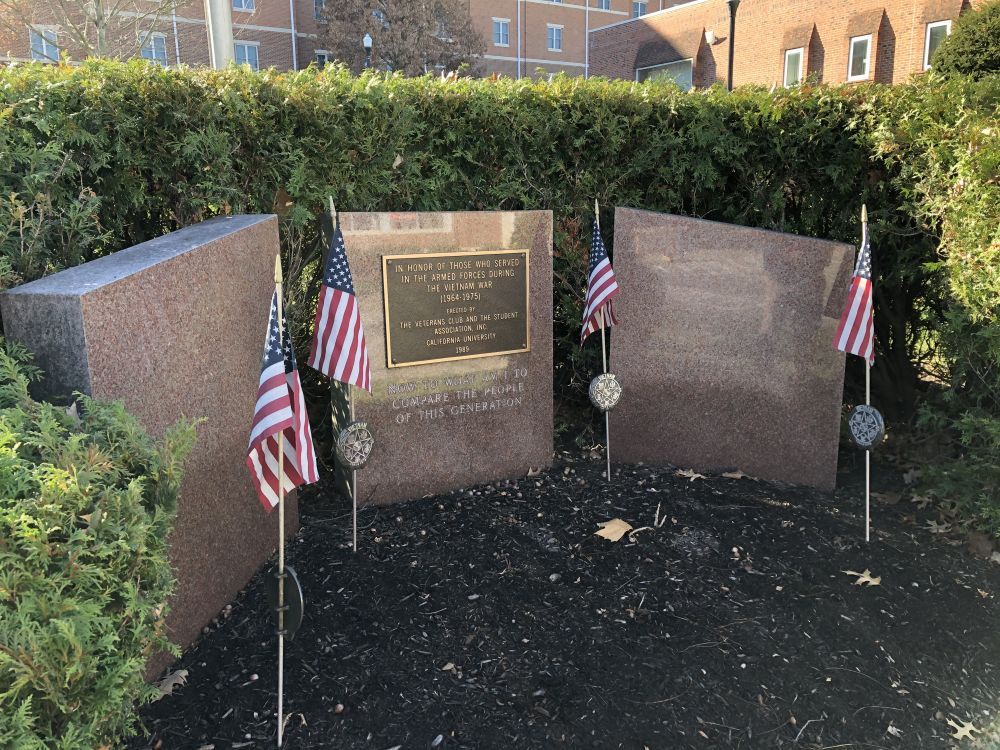 California University of Pennsylvania Vietnam Monument