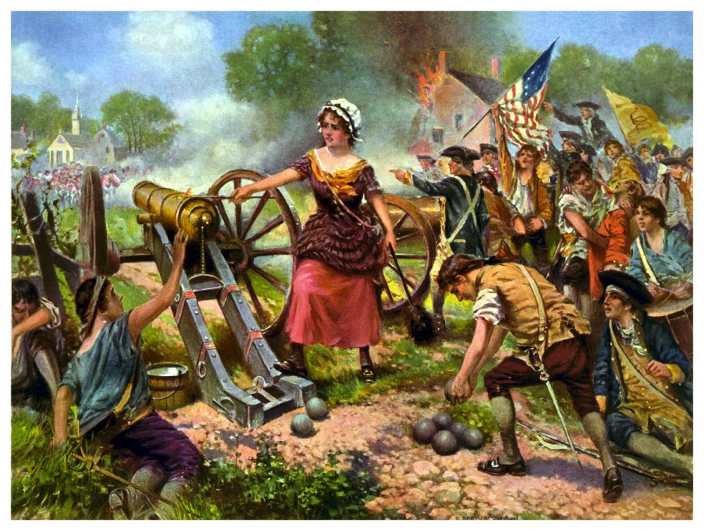 The Battle of Monmouth Heroine, Molly Pitcher