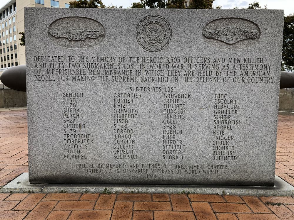 Pittsburgh Submarine Memorial