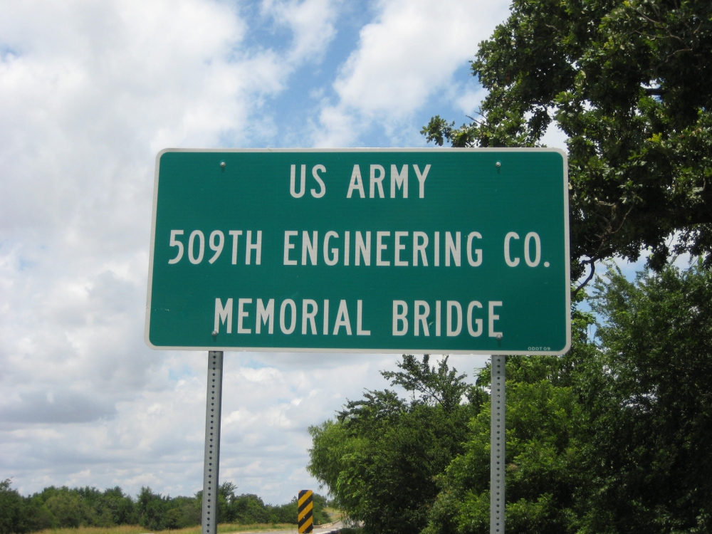 U.S. Army 509th Engineer Company Memorial Bridge