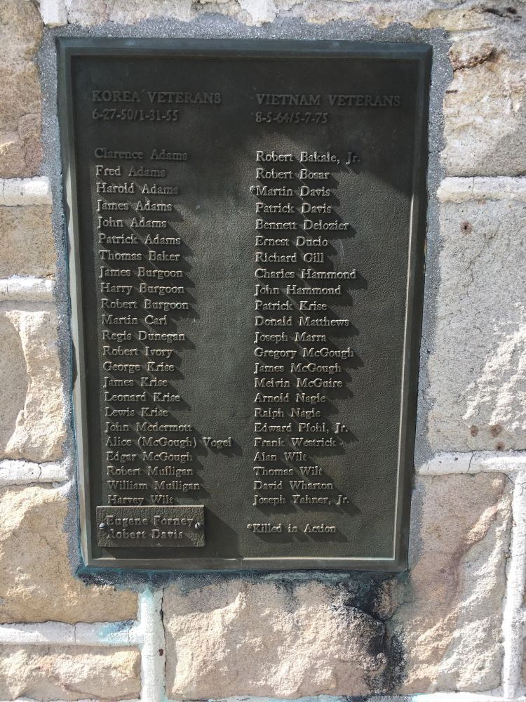 Saint Augustine’s Parish Veterans Memorial