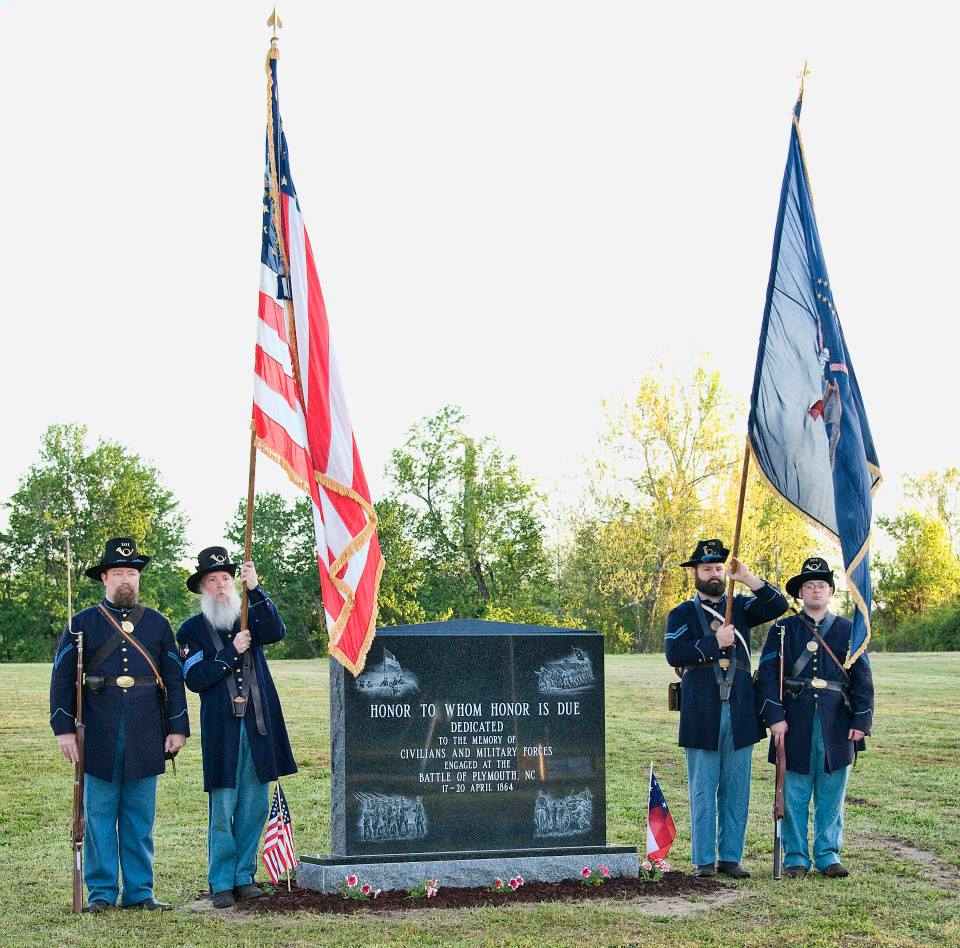 Battle of Plymouth Memorial, Plymouth