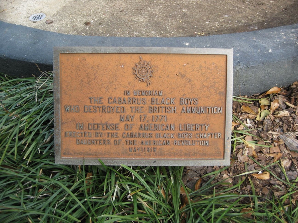 Cabarrus Black Boys Fountain, Concord