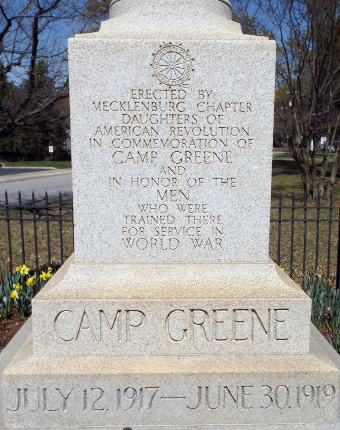 Camp Greene Memorial