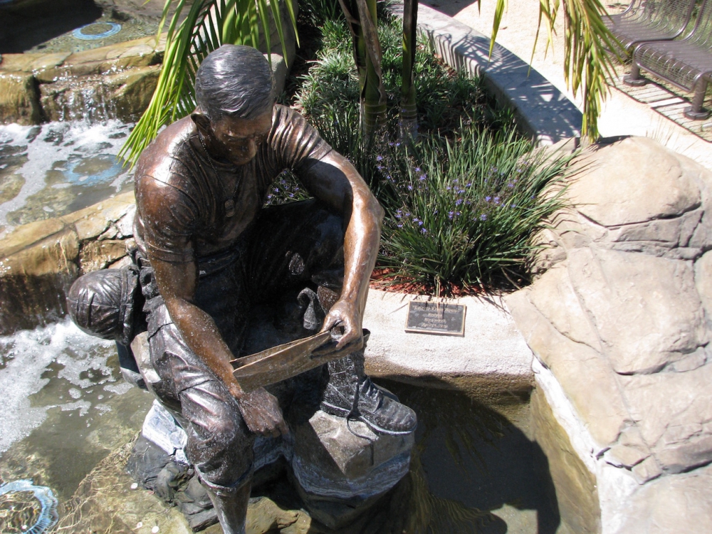Ernie&#039;s Place at the Veterans Memorial Park in Vista, California 