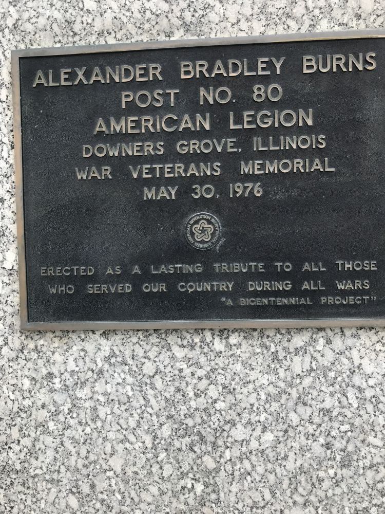 Downers Grove American Legion Memorial