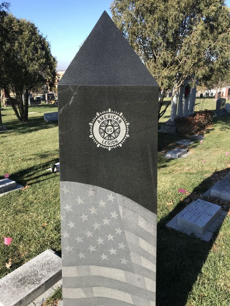 American Legion Memorial, Evergreen Cemetery, Barrington, Illinois