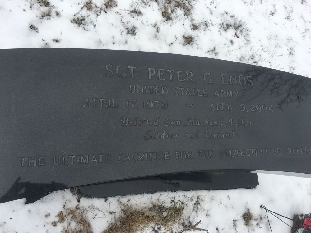 SGT Peter G Enos Memorial