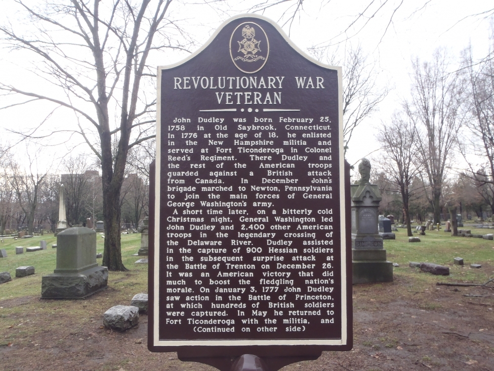 John Dudley Revolutionary War Veteran Memorial