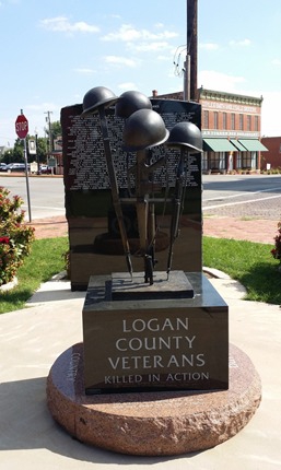 Honor Park Logan County Veterans Monument 