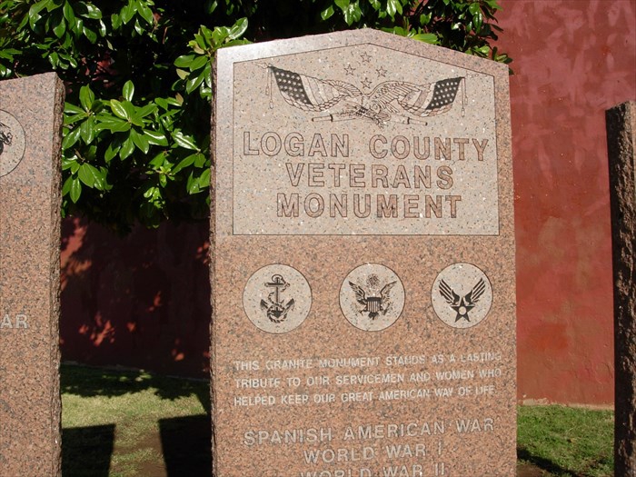 Honor Park Logan County Veterans Monument 