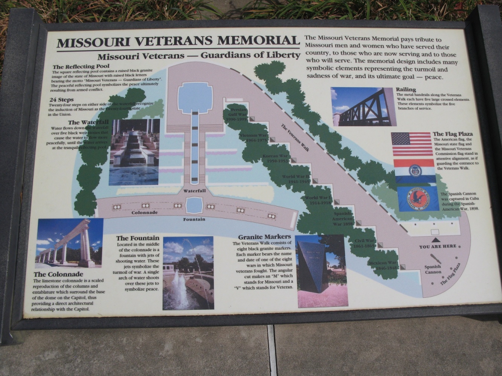 Missouri Veterans Memorial - The Veterans Walk
