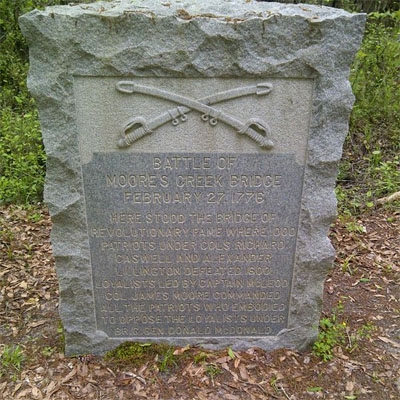 Moores Creek Bridge Monument (Nickname - Old Bridge Monument)