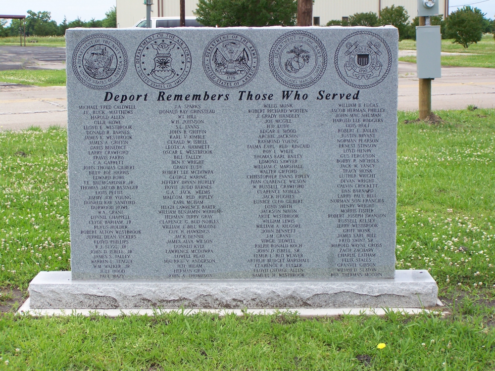 Deport Veterans Memorial