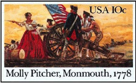 The Battle of Monmouth Heroine, Molly Pitcher