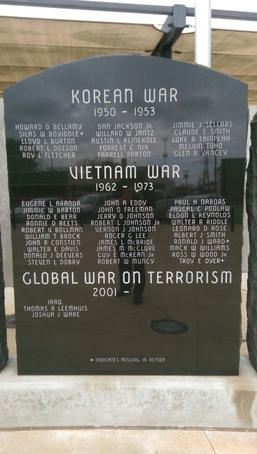 Caddo County Veterans Memorial