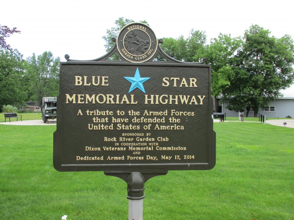 Blue Star Highway Dixon Veterans Memorial
