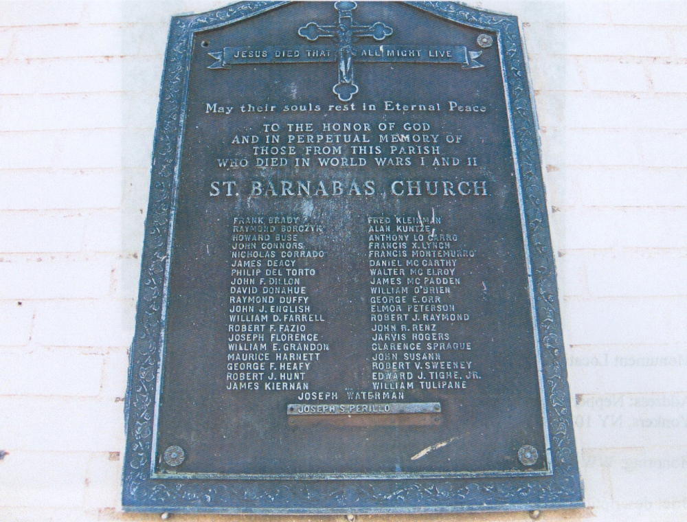 St. Barnabus Church KIA Memorial