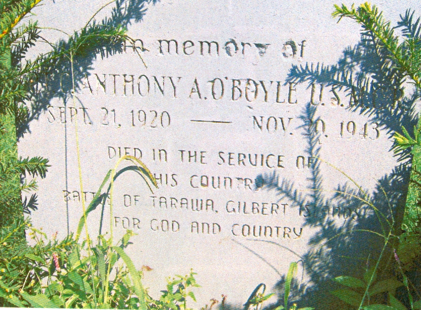 Anthony A. O&#039;Boyle Memorial