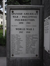 Spanish American War/ Philippine Insurrection Memorial
