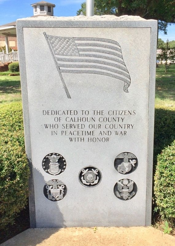 Calhoun County Veterans Monument