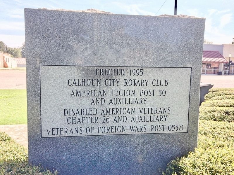 Calhoun County Veterans Monument