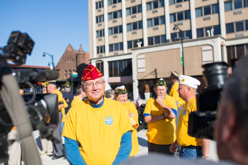 Walk for Veterans in Hartford, Conn. The American Legion