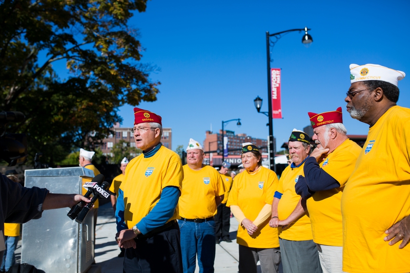 Walk for Veterans in Hartford, Conn. The American Legion