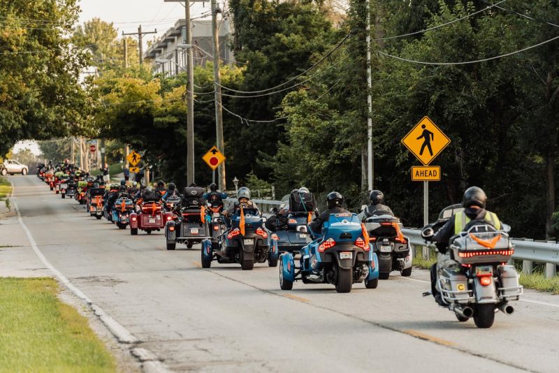 2023 American Legion Legacy Run Day One Birthplace of the Riders