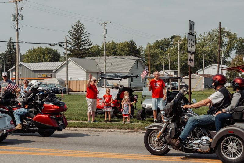 2023 American Legion Legacy Run Day Two Rolling through Ohio The