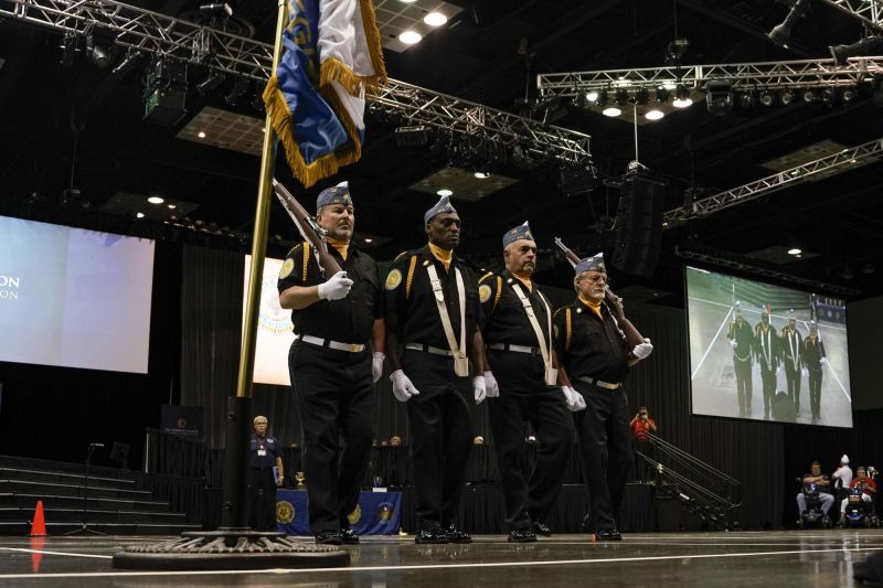 Houston color guard does it again The American Legion
