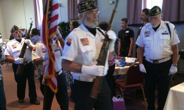 Honor Guard in VA Hospice Remembrance Ceremony
