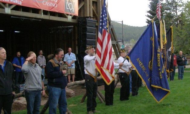 Post 1980 Honor Guard honors all veterans at rock concert