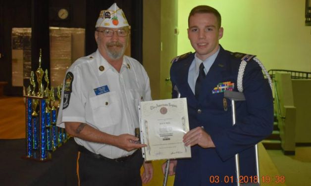 CAP cadet awarded for Americanism