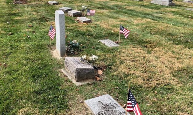 Northeast Post 630 heads up flag placement on veterans' graves