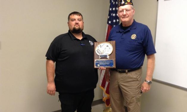 Bergeaux named 2020 Department of Louisiana Law Enforcement Officer of the Year