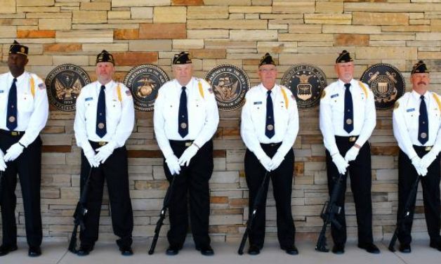 American Legion Post 209 honor guard - Memorial Day Ceremony 2022