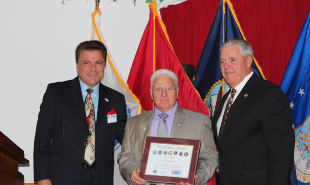 Mercer County, N.J., Legion vice commander receives DoD office honor 
