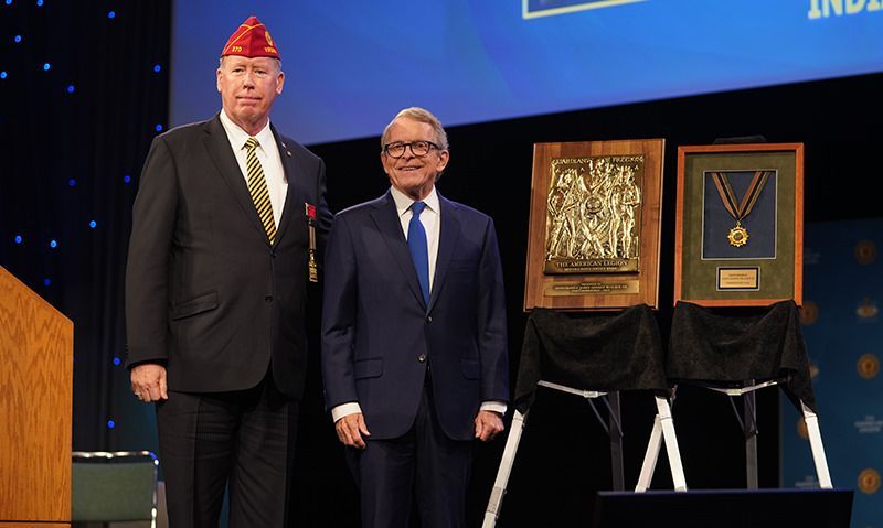 McCain receives Legion’s highest award