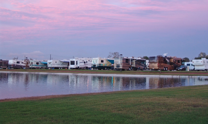 Several RV parks close to Houston area