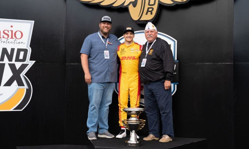 Palou a repeat winner on Indy road course