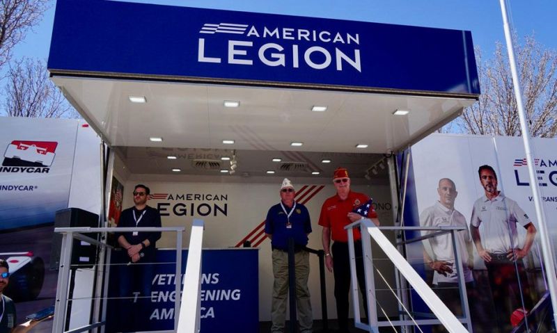 American Legion activation display revealed for INDYCAR Series