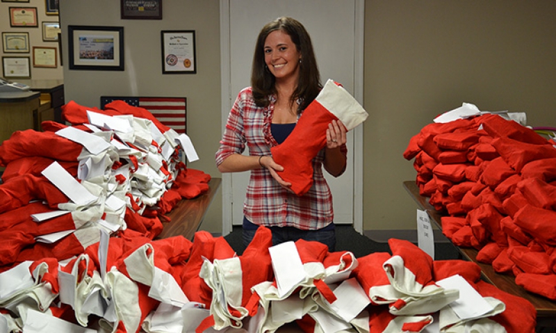 Stockings for troops in Sinai