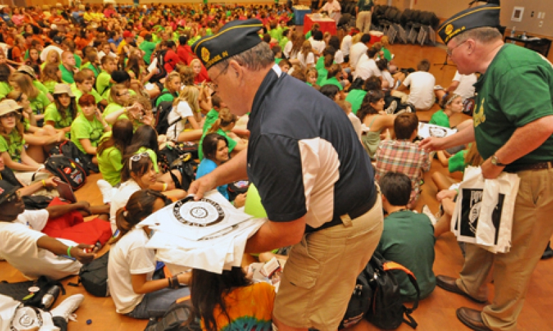 NASC delegates learn about the Legion