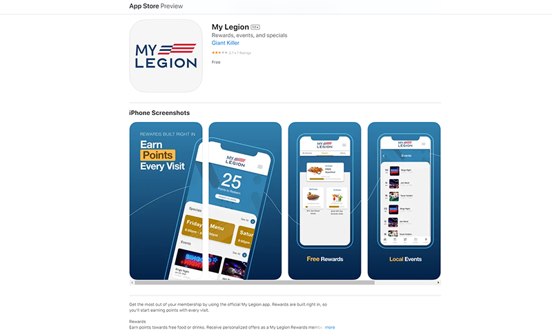 Legionnaires warned to not download unauthorized My Legion app