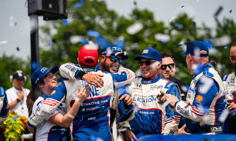 INDYCAR’s hottest driver heads to Mid-Ohio in No. 10 American Legion Honda