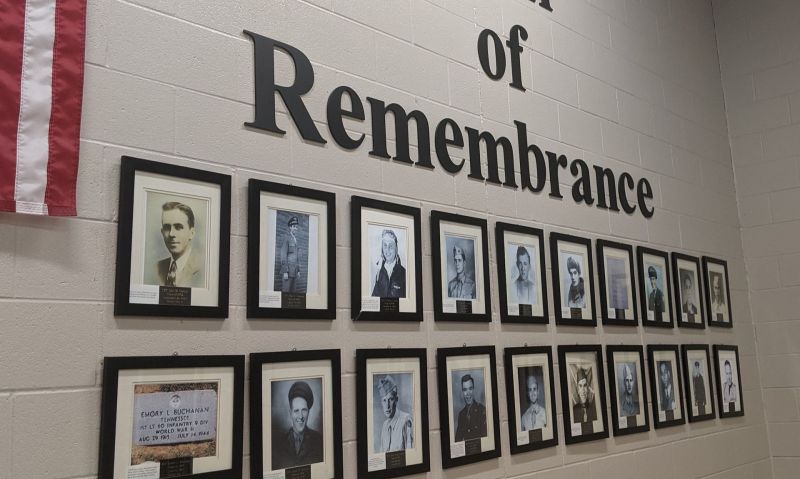 The incredible stories behind Franklin High’s Wall of Remembrance