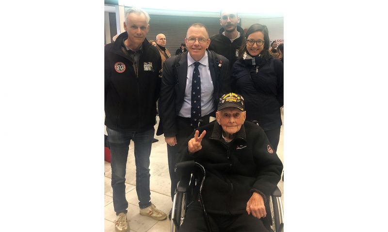 Paris Post 1 welcomes veterans on D-Day anniversary