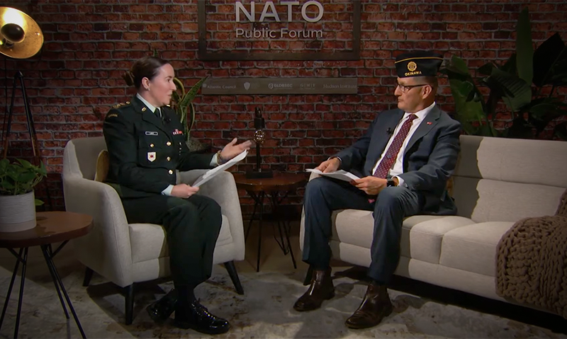 American Legion staffer presents at NATO summit