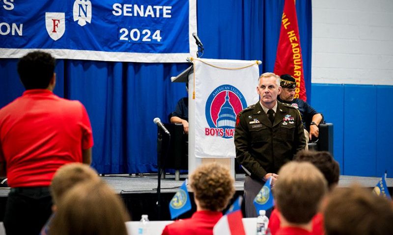 West Point Superintendent ‘thankful’ for opportunity to speak to Boys Nation, Girls Nation